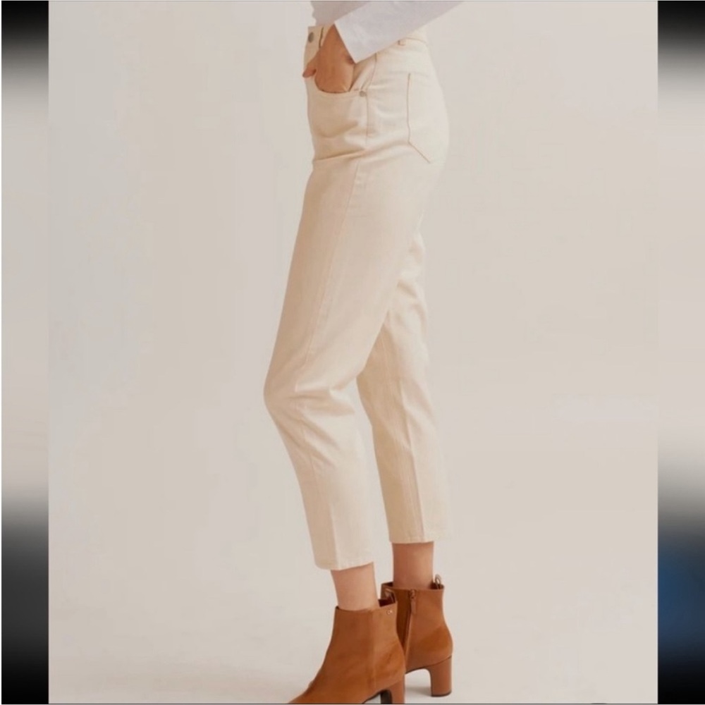 KOTN Cream Jeans